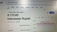 dolar rupiah geger